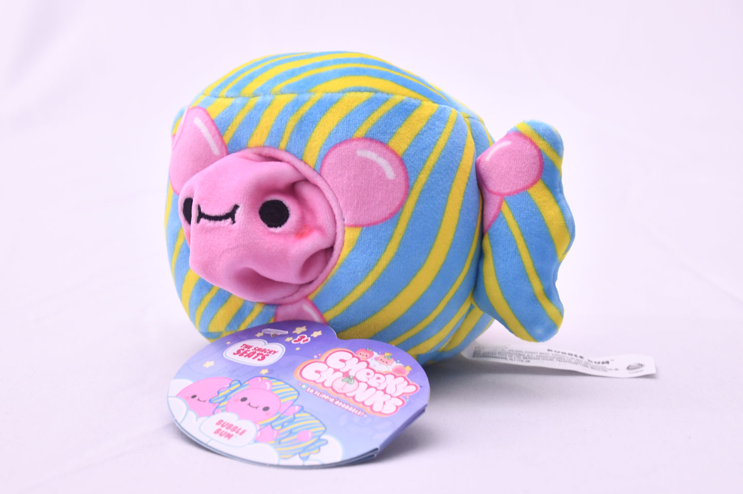 Cheeky Chonks Bubble Bum Plush The Snacky Seats Spin Master NWT Cute Toy