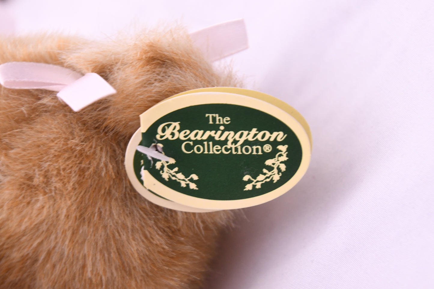 The Bearington Collection Get Well Soon Teddy Bear Plush Pink Pajamas NWT Gift