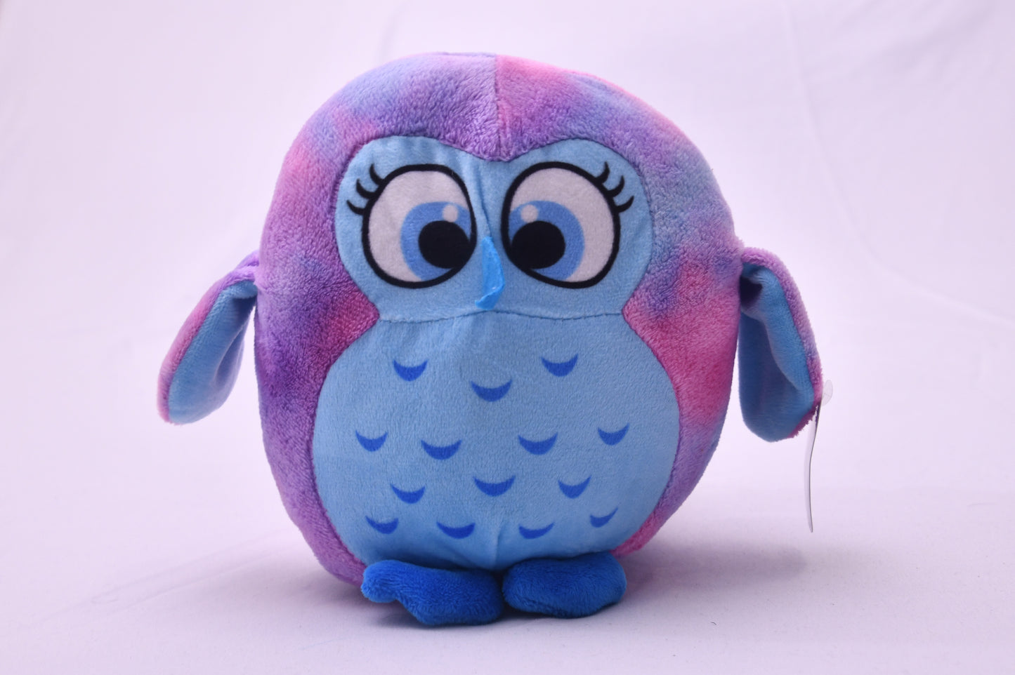 Caravan Softoys Ollie-2 Owl Plush Stuffed Animal Purple Blue Cute w/ Tags Canada