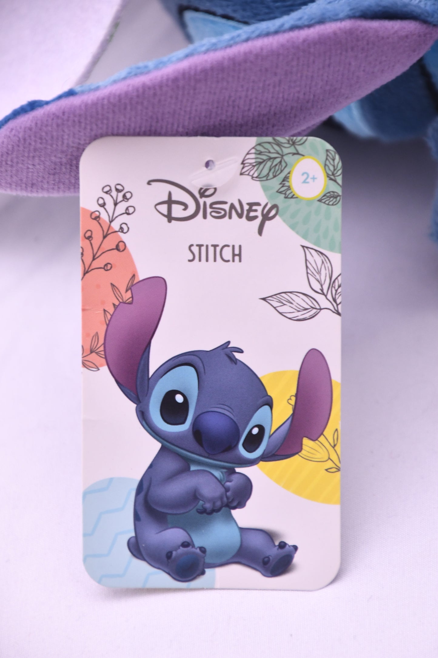 Disney Stitch Easter Bunny Plush Just Play 2024 NWT Bunny Ears Bow Tie Spring Gift