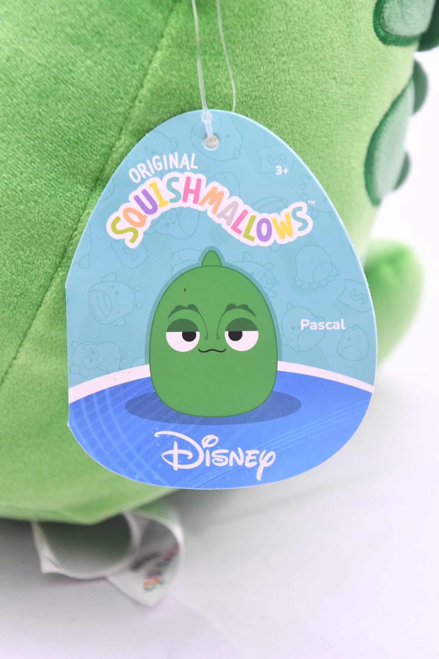 Disney Squishmallows Pascal Plush 8" Tangled Jazwares Stuffed Animal NWT