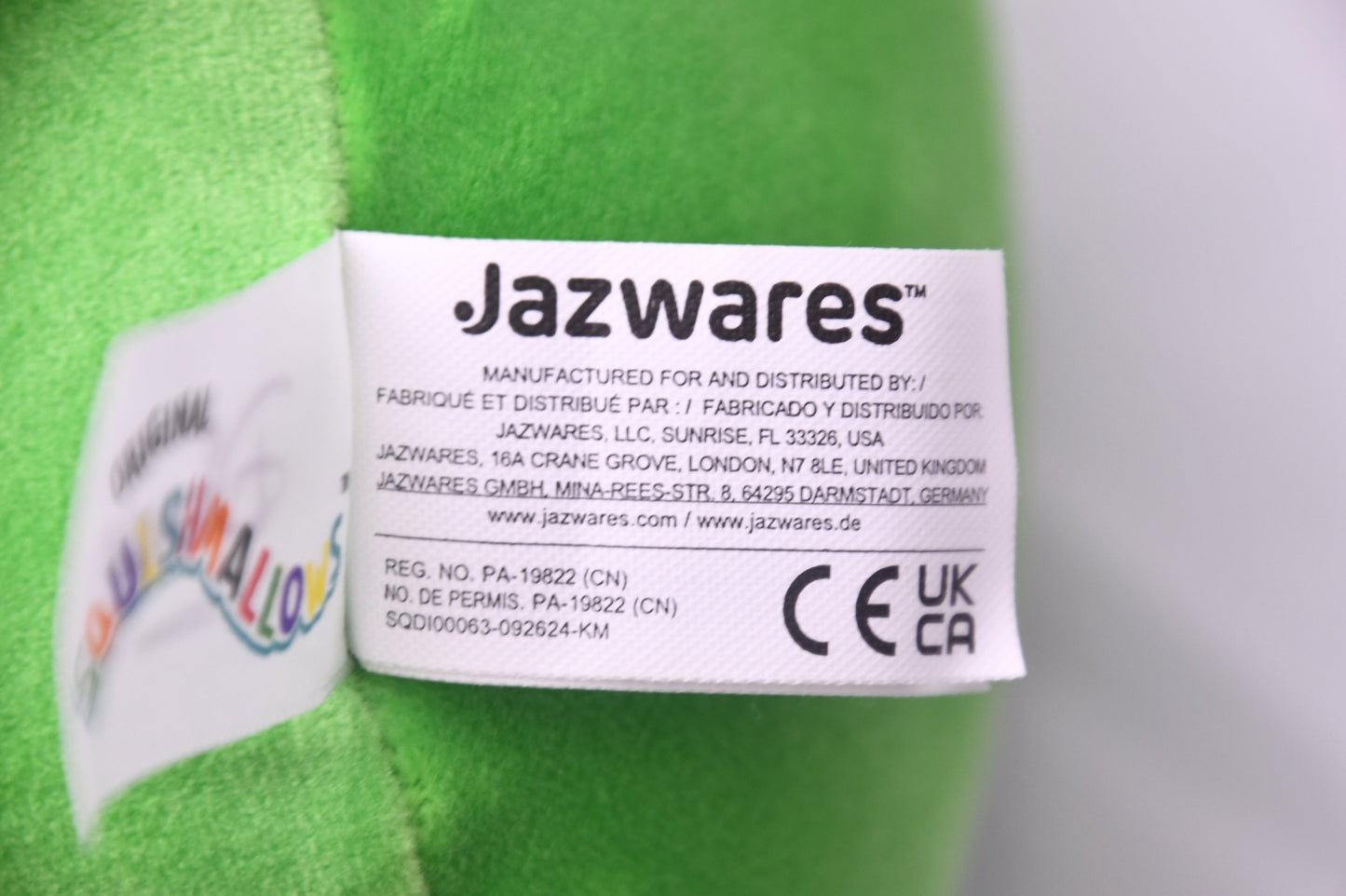 Disney Squishmallows Pascal Plush 8" Tangled Jazwares Stuffed Animal NWT