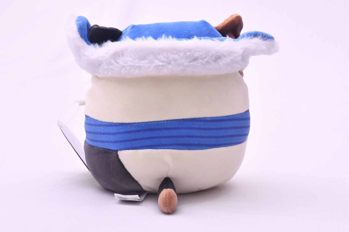 Squishmallows Cam Calico Cat Holiday Winter Plush Blue Hat Scarf 8" NWT Kellytoy