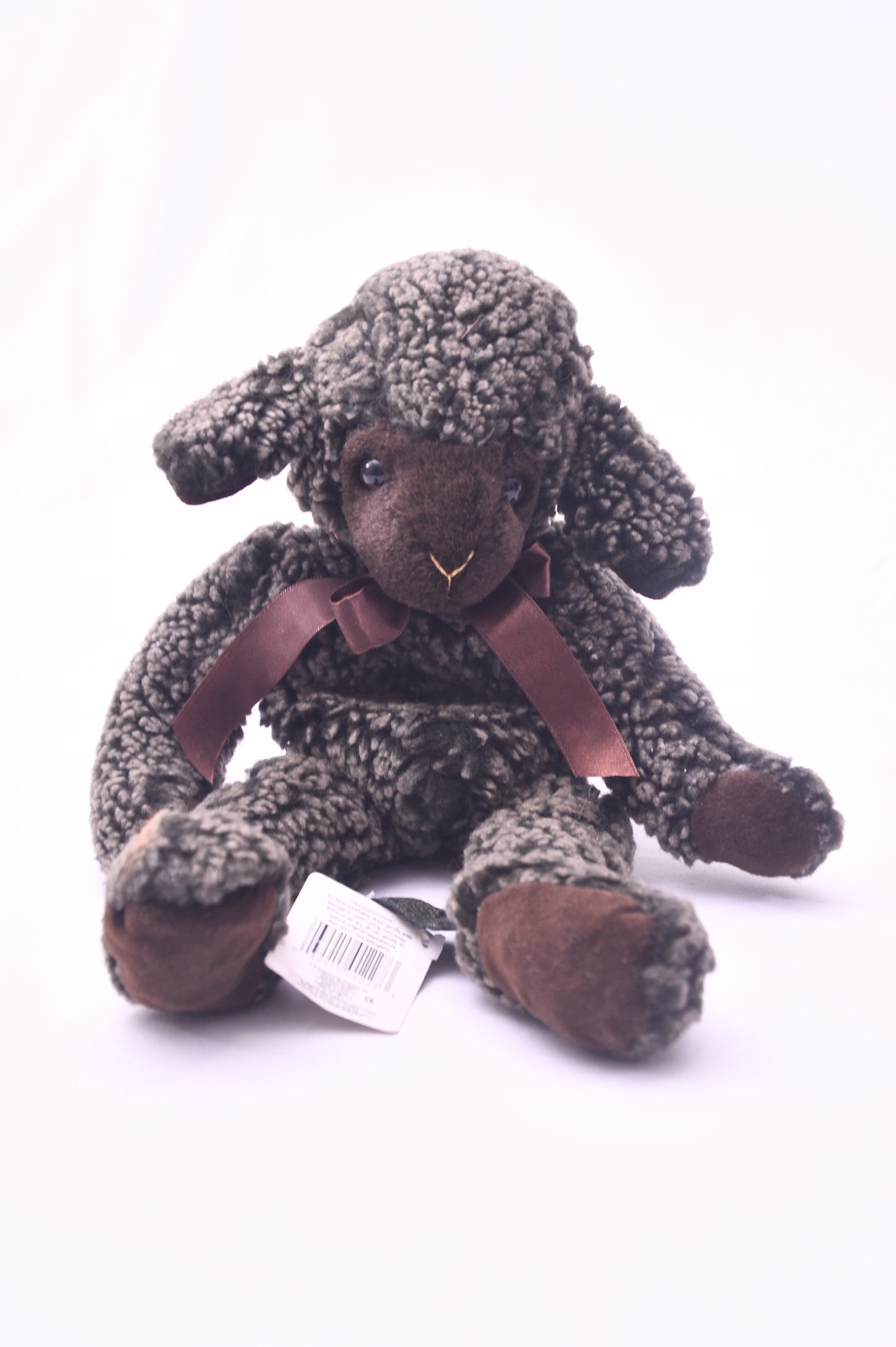 Russ Berrie Lil' Trubbles Gray Lamb Sheep Plush Stuffed Animal w/ Tags 1227