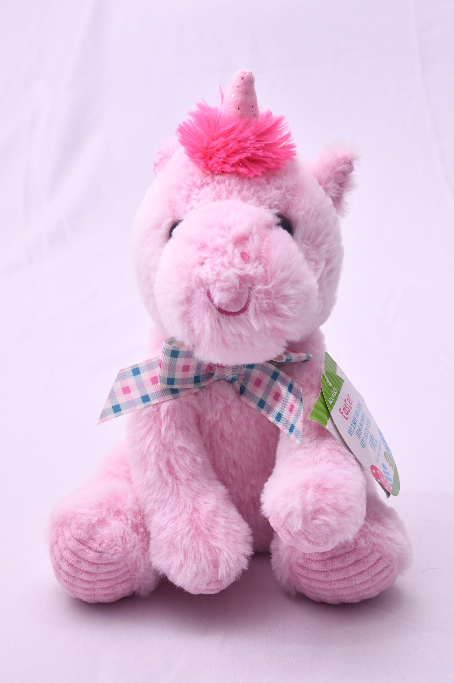 AG Promo Bunny Unicorn Plush Pink Stuffed Animal Easter NWT Soft Toy Gift