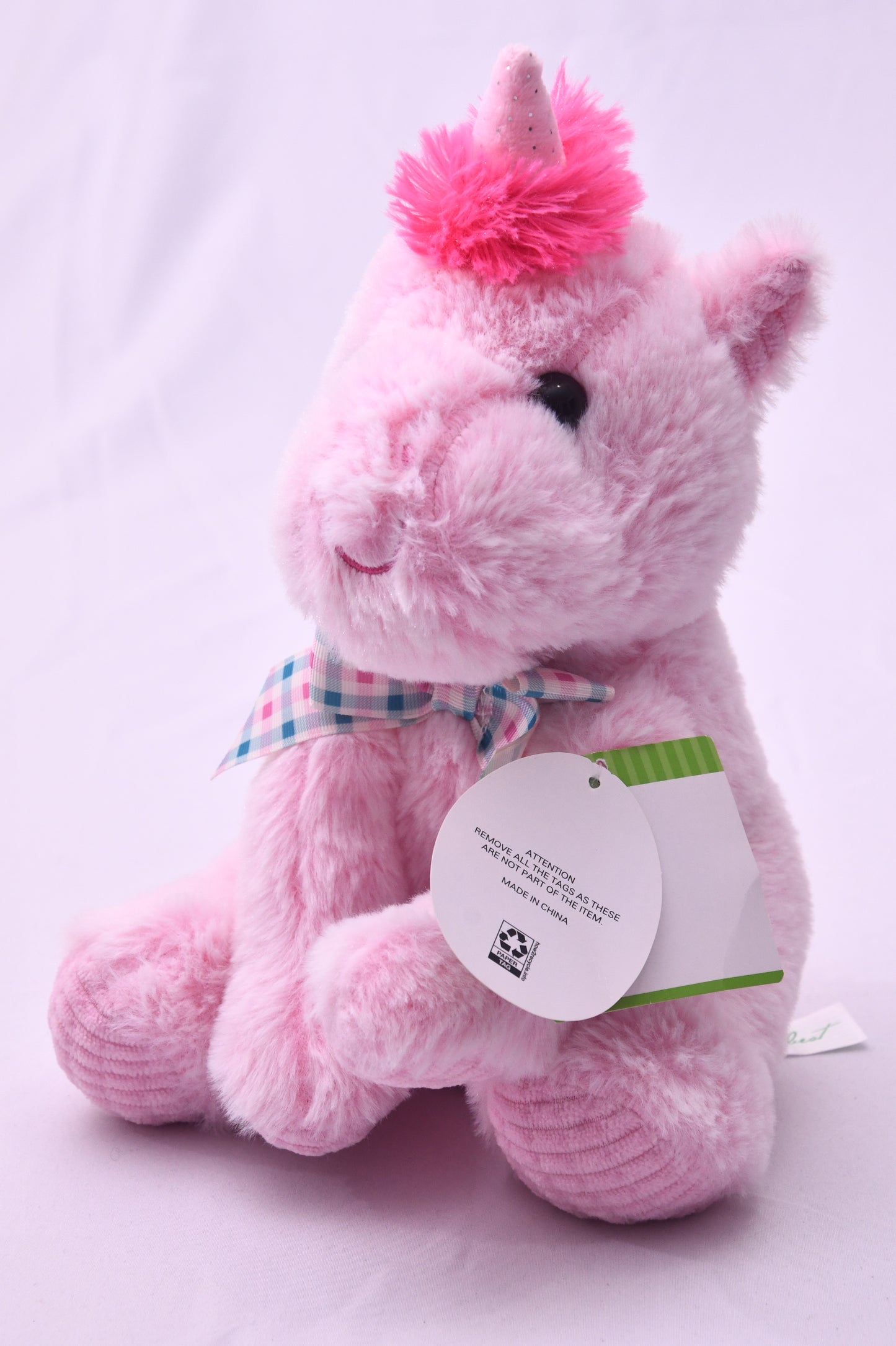 AG Promo Bunny Unicorn Plush Pink Stuffed Animal Easter NWT Soft Toy Gift
