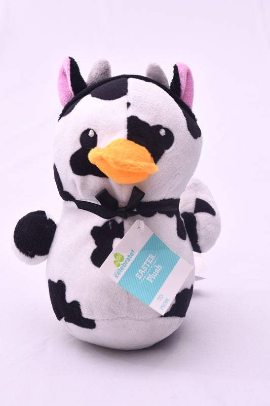 Way To Celebrate Easter Duckie Cow Plush Stuffed Animal NWT Walmart 2023 Gift
