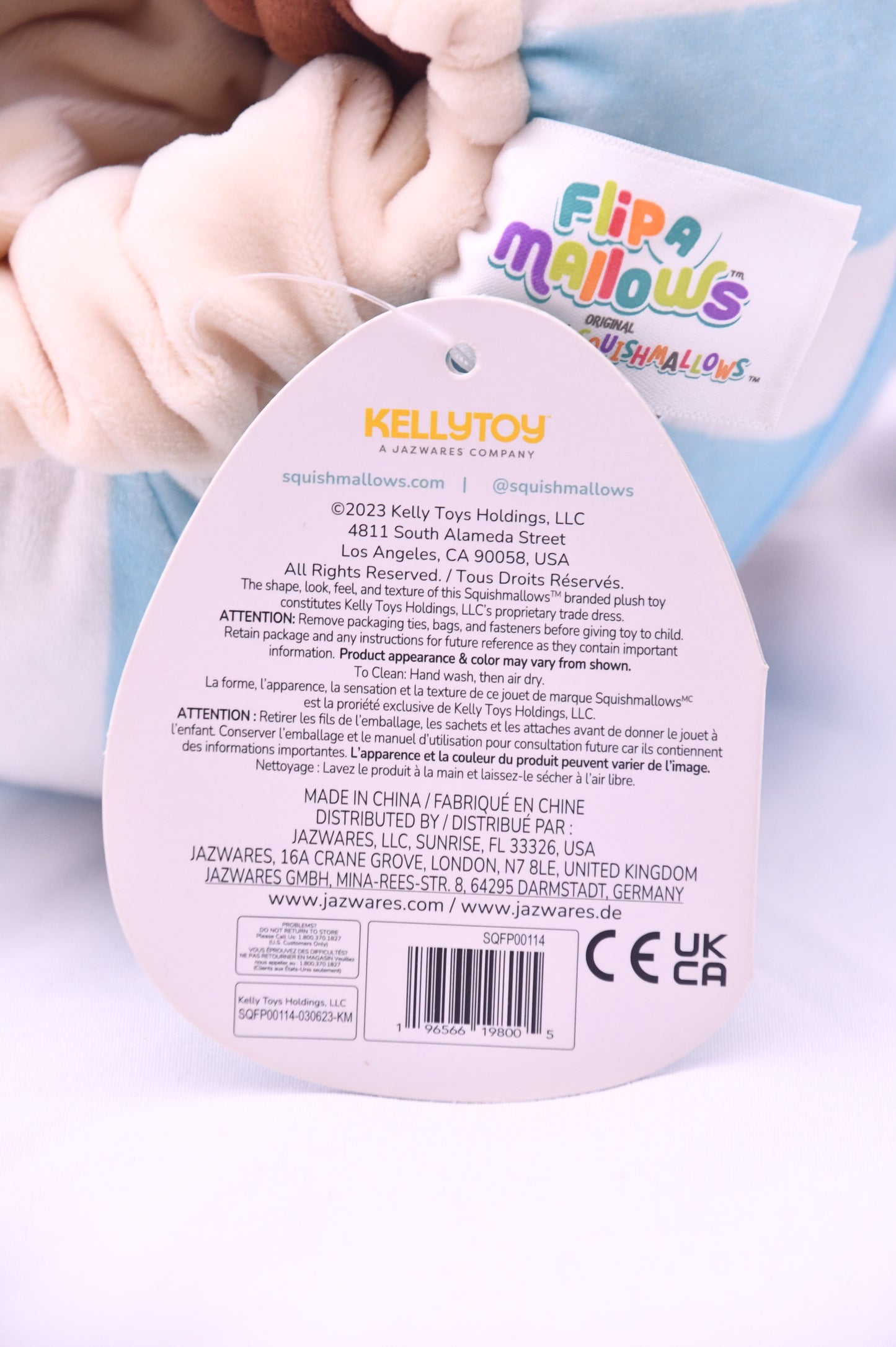 Squishmallows Flip A Mallows Melly Ronnie Milk Carton Plush 8" NWT Kellytoy