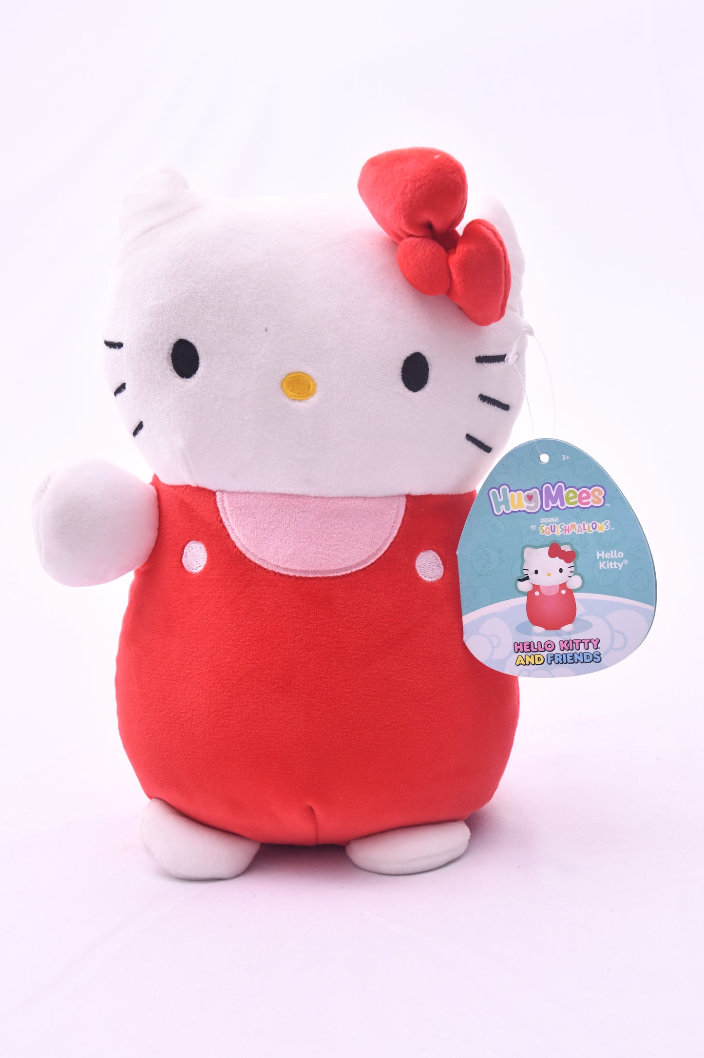 Hello Kitty HugMees Squishmallows Plush Kellytoy Jazwares NWT Sanrio Red 10"