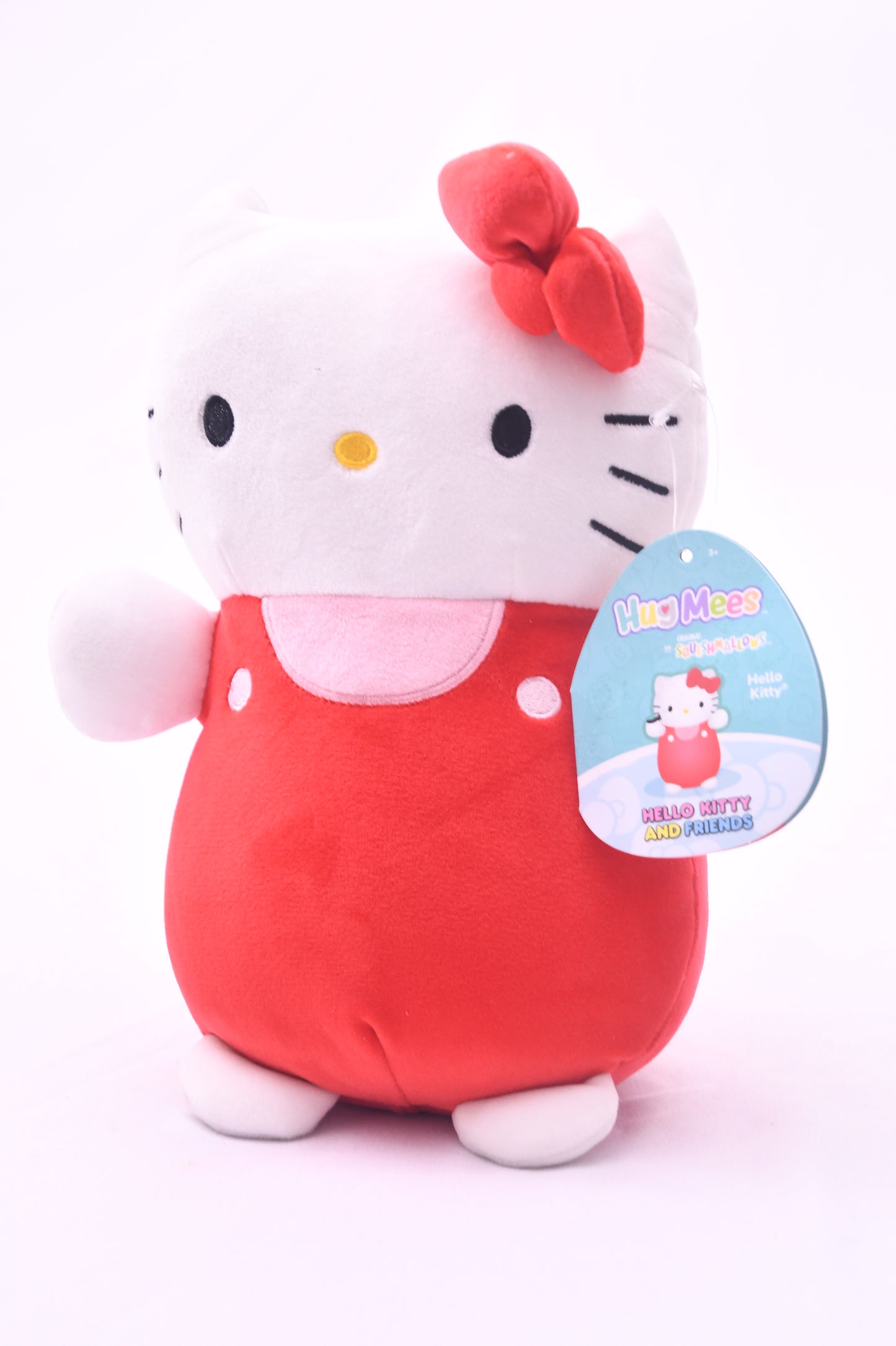 Hello Kitty HugMees Squishmallows Plush Kellytoy Jazwares NWT Sanrio Red 10"