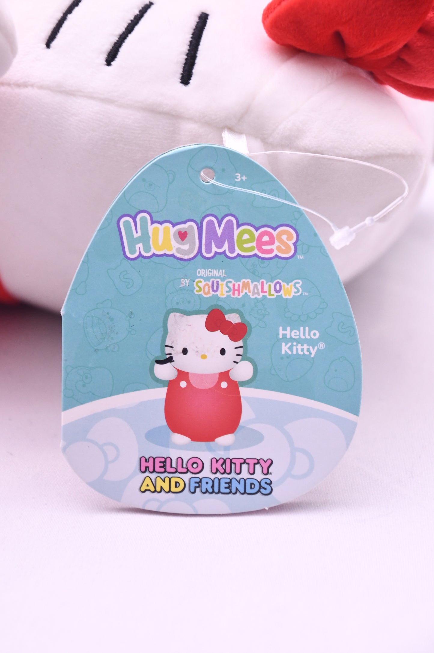 Hello Kitty HugMees Squishmallows Plush Kellytoy Jazwares NWT Sanrio Red 10"