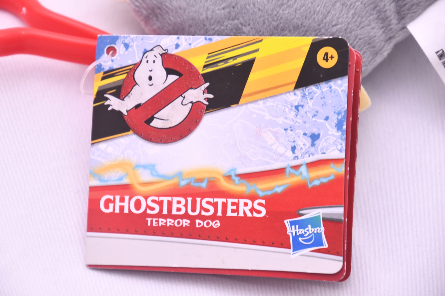 Hasbro Ghostbusters Terror Dog Plush Clip On Keychain Gray Stuffed Toy 2020