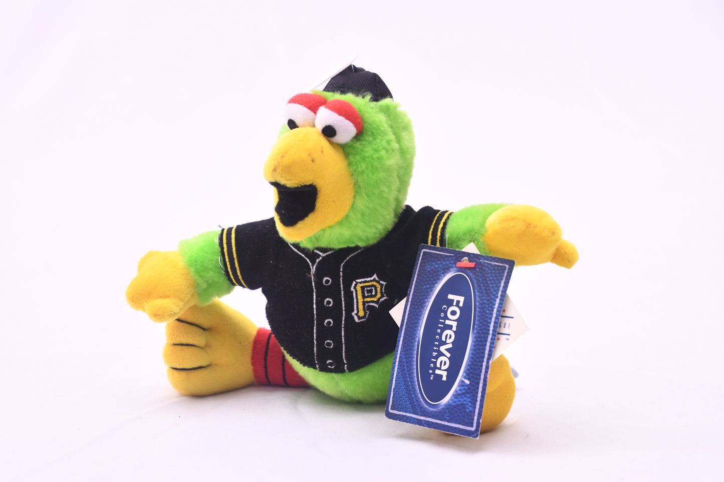 Forever Collectibles Pittsburgh Pirates Parrot Mascot Plush MLB Stuffed Toy Tag