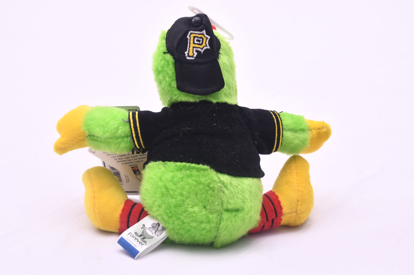 Forever Collectibles Pittsburgh Pirates Parrot Mascot Plush MLB Stuffed Toy Tag