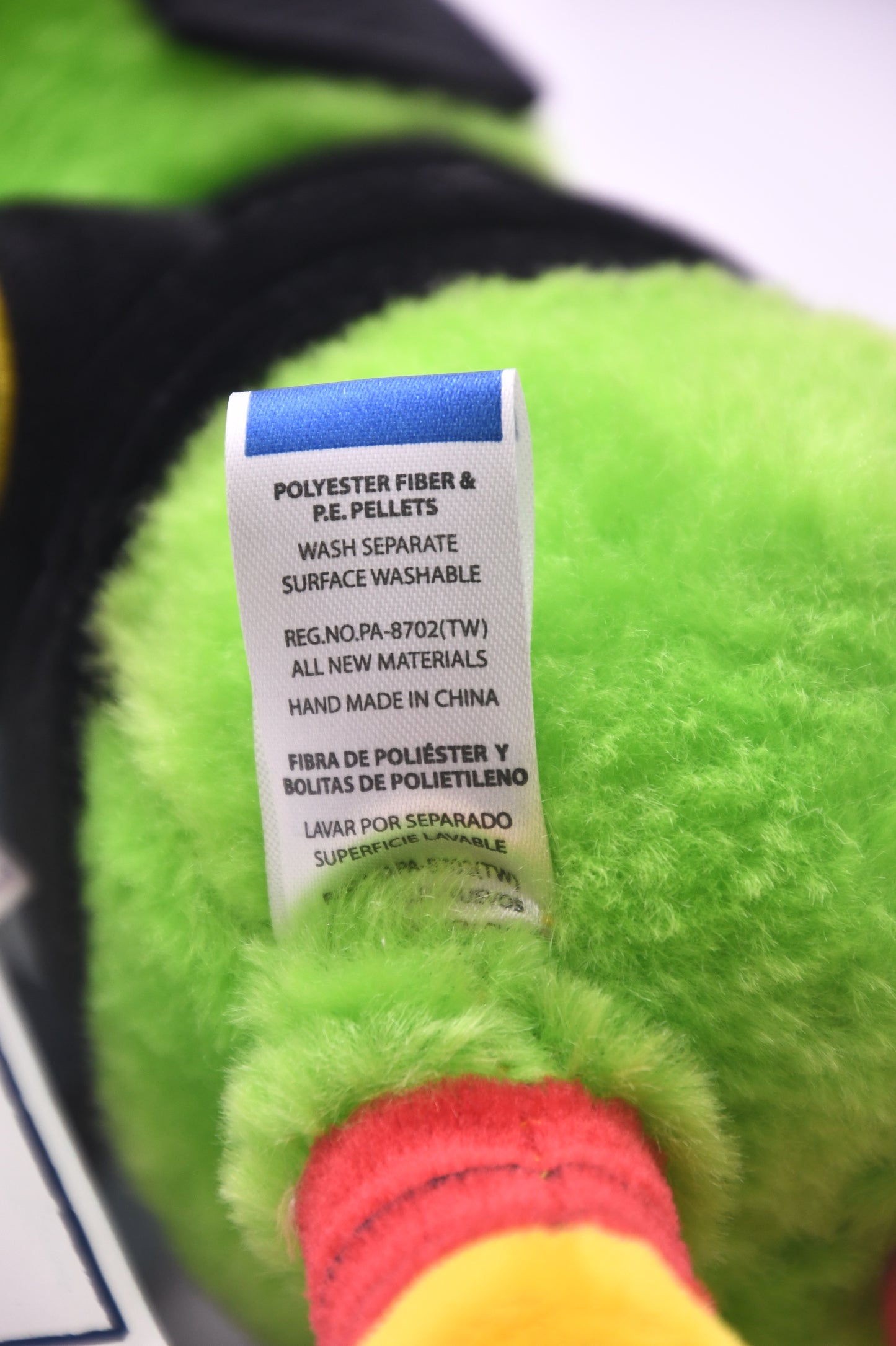 Forever Collectibles Pittsburgh Pirates Parrot Mascot Plush MLB Stuffed Toy Tag
