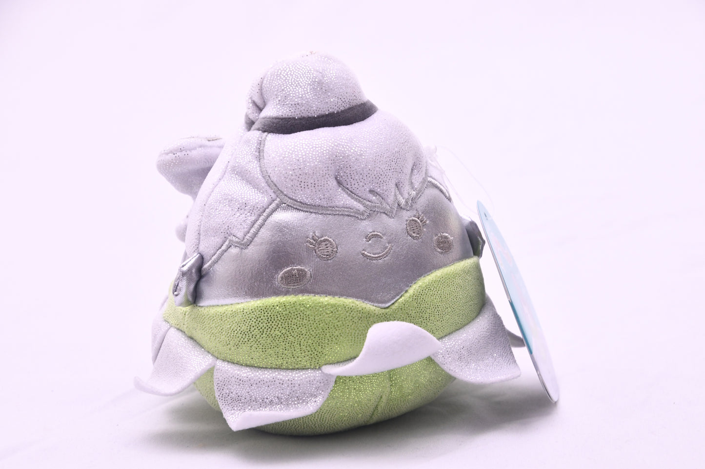 Squishmallows Disney 100 Tinker Bell Plush Kellytoy Silver Green NWT Toy