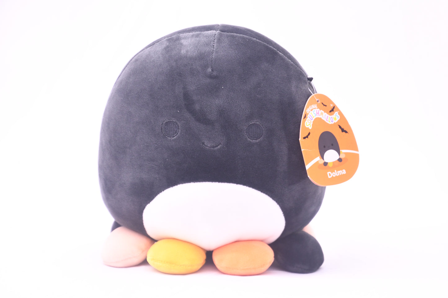 Squishmallows Dolma Halloween Plush Kellytoy Black 8" w/ Tags Stuffed Toy