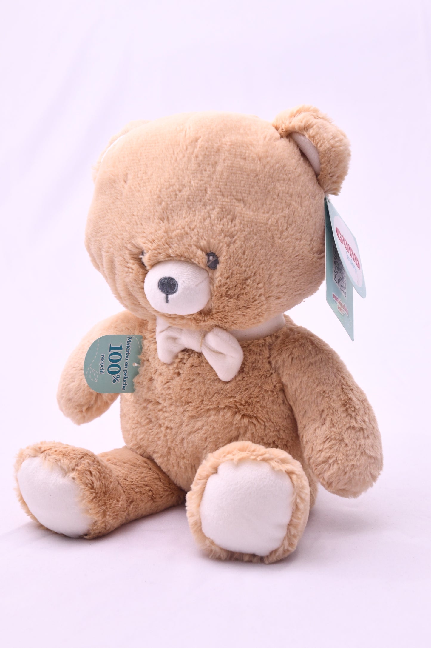 GUND Baby Clove Teddy Bear Plush #6066014 Bow Tie Soft Stuffed Animal w/ Tags