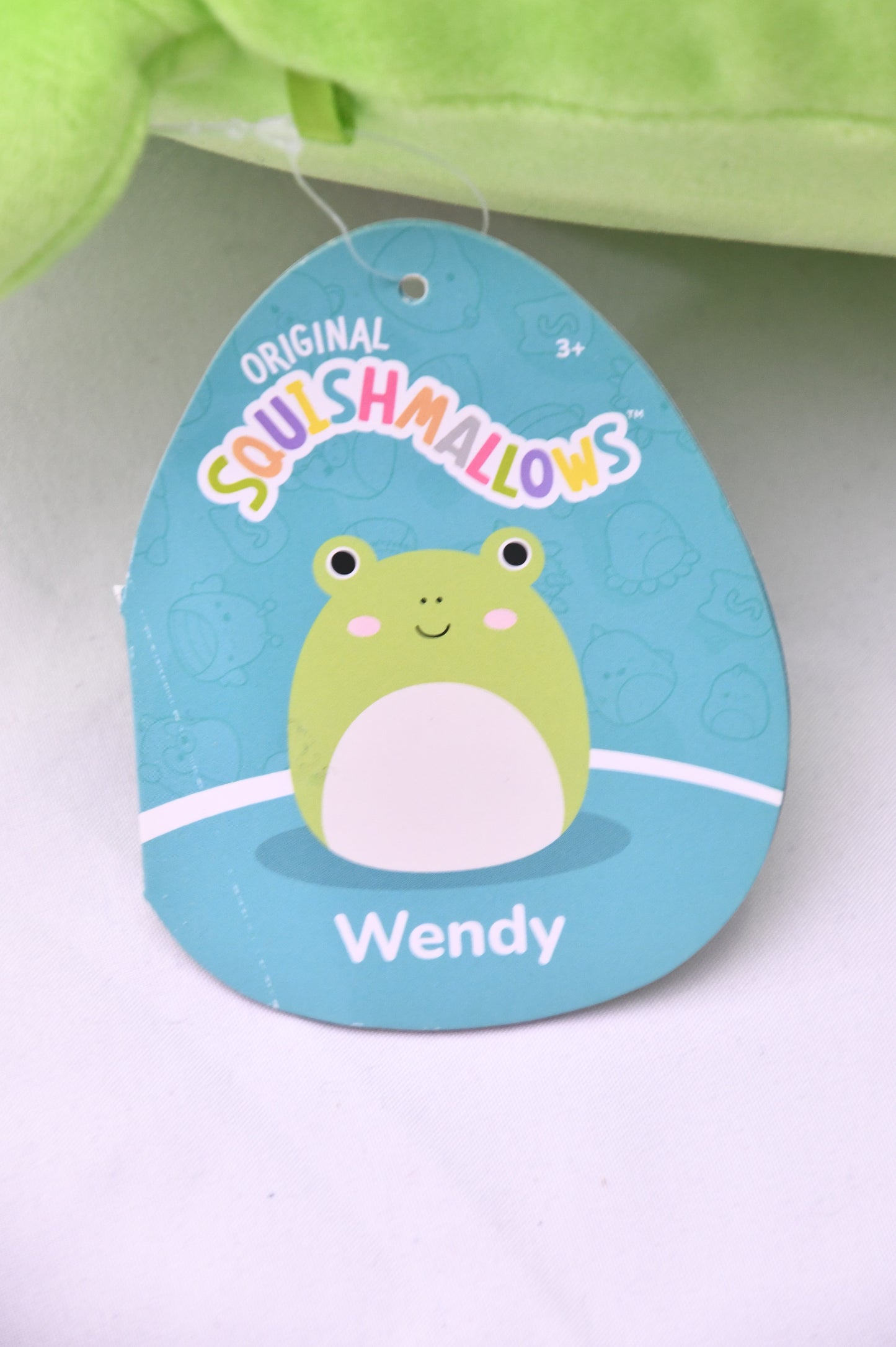 Squishmallows Wendy Frog Plush Kellytoy Green Stuffed Animal w/ Tag 2023