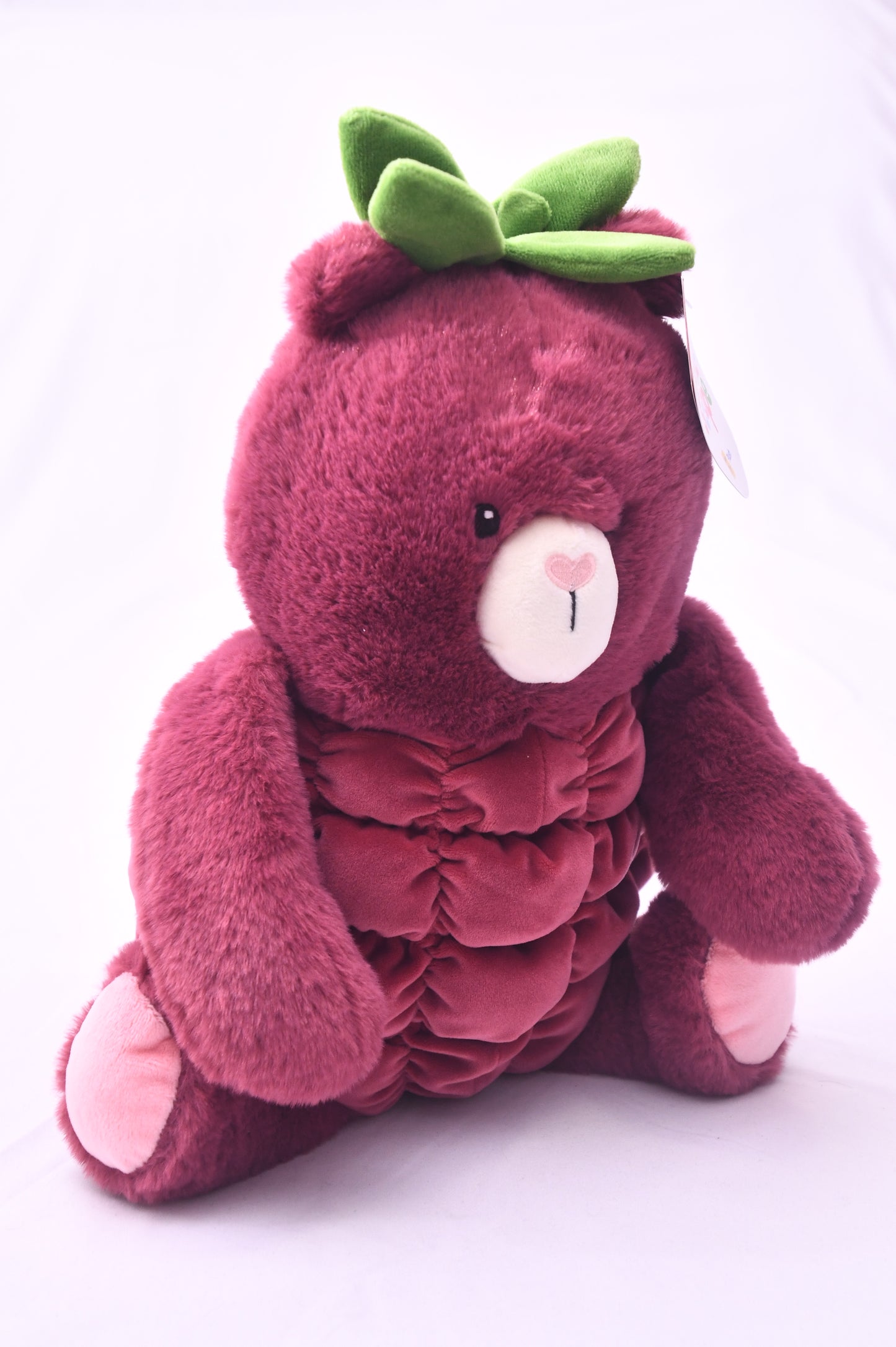 Giggle Scape Raspberry Bear Plush Target Berry Stuffed Animal NWT Ages 1+