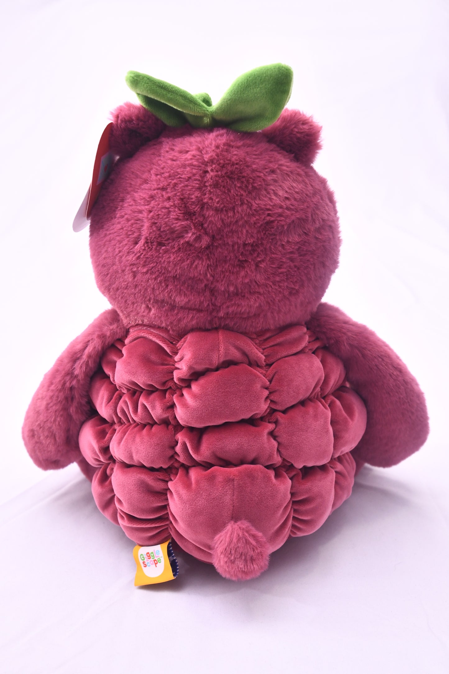 Giggle Scape Raspberry Bear Plush Target Berry Stuffed Animal NWT Ages 1+