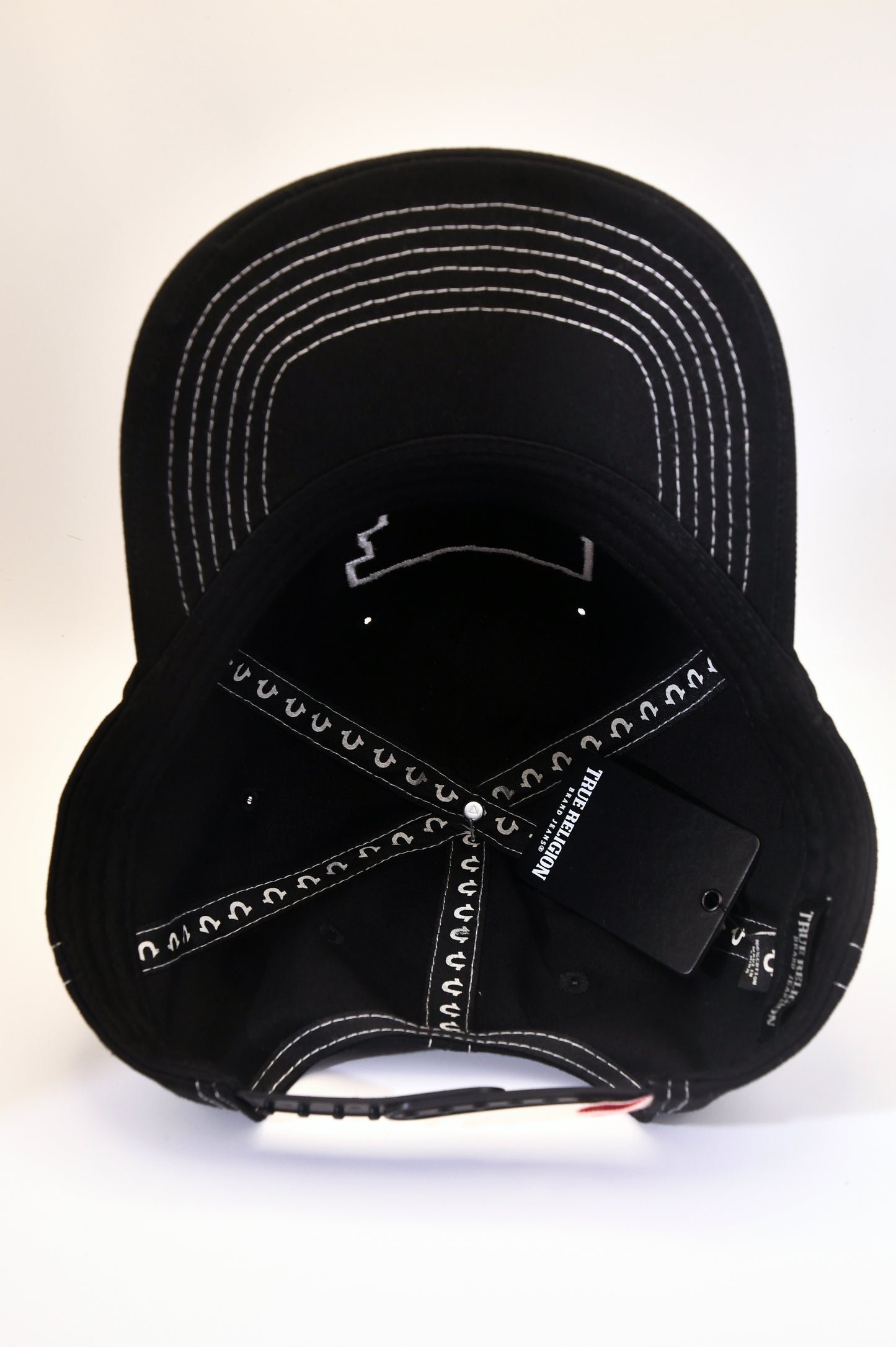 True Religion Brand Jeans Buddha Hat Black Snapback Adjustable OS NWT Cap