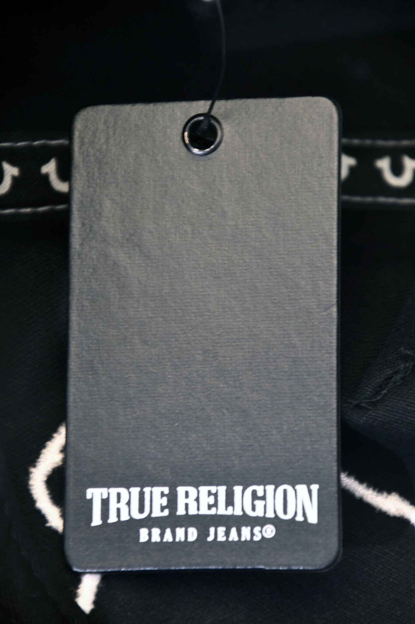 True Religion Brand Jeans Buddha Hat Black Snapback Adjustable OS NWT Cap