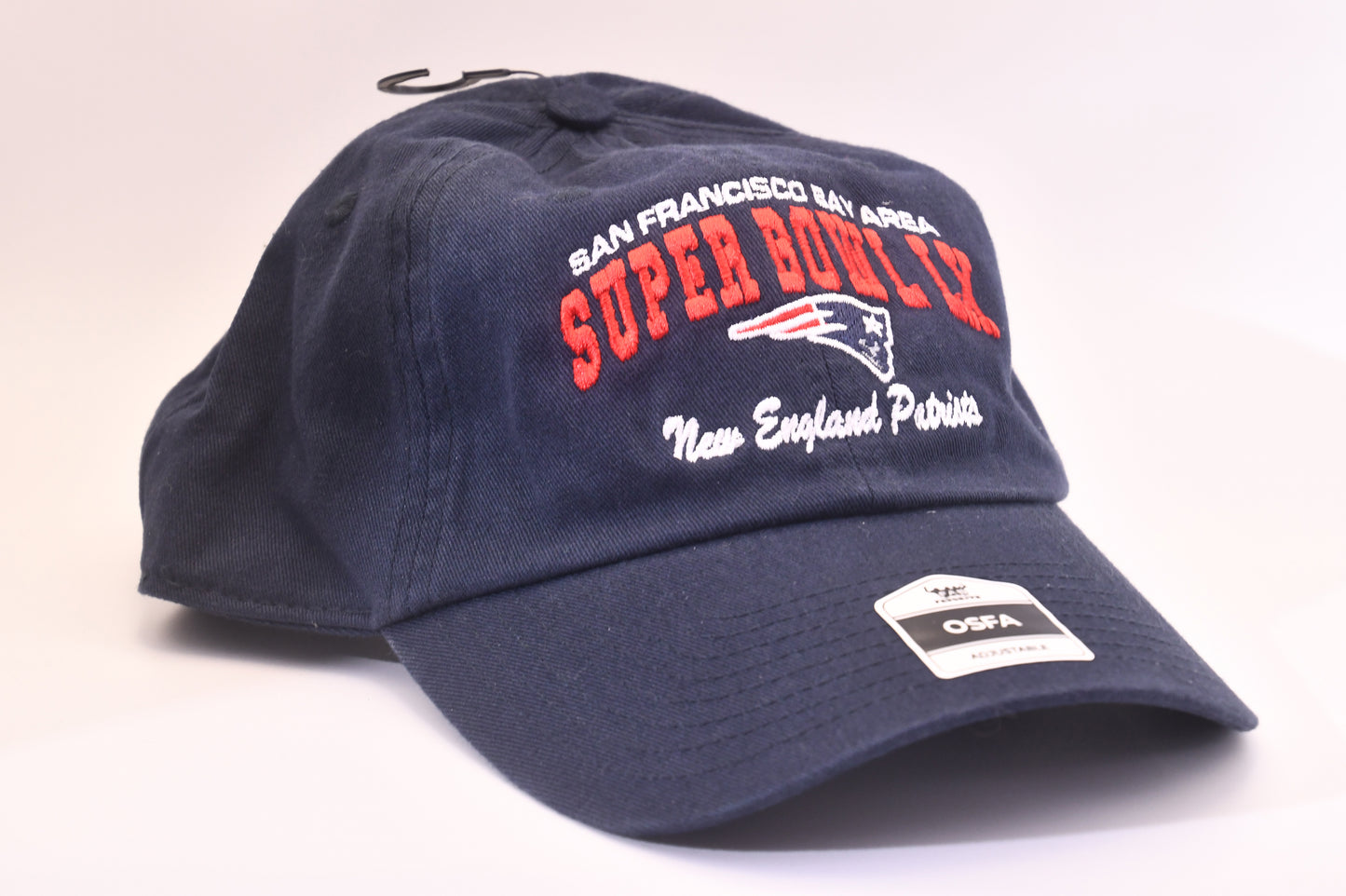 New England Patriots Super Bowl LIX adjustable navy blue NFL hat by Fan Favorite