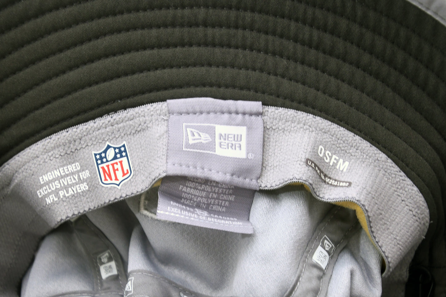 New Era Tampa Bay Buccaneers NFL Performance Bucket Hat – Gray | Official NFL | Chin Strap