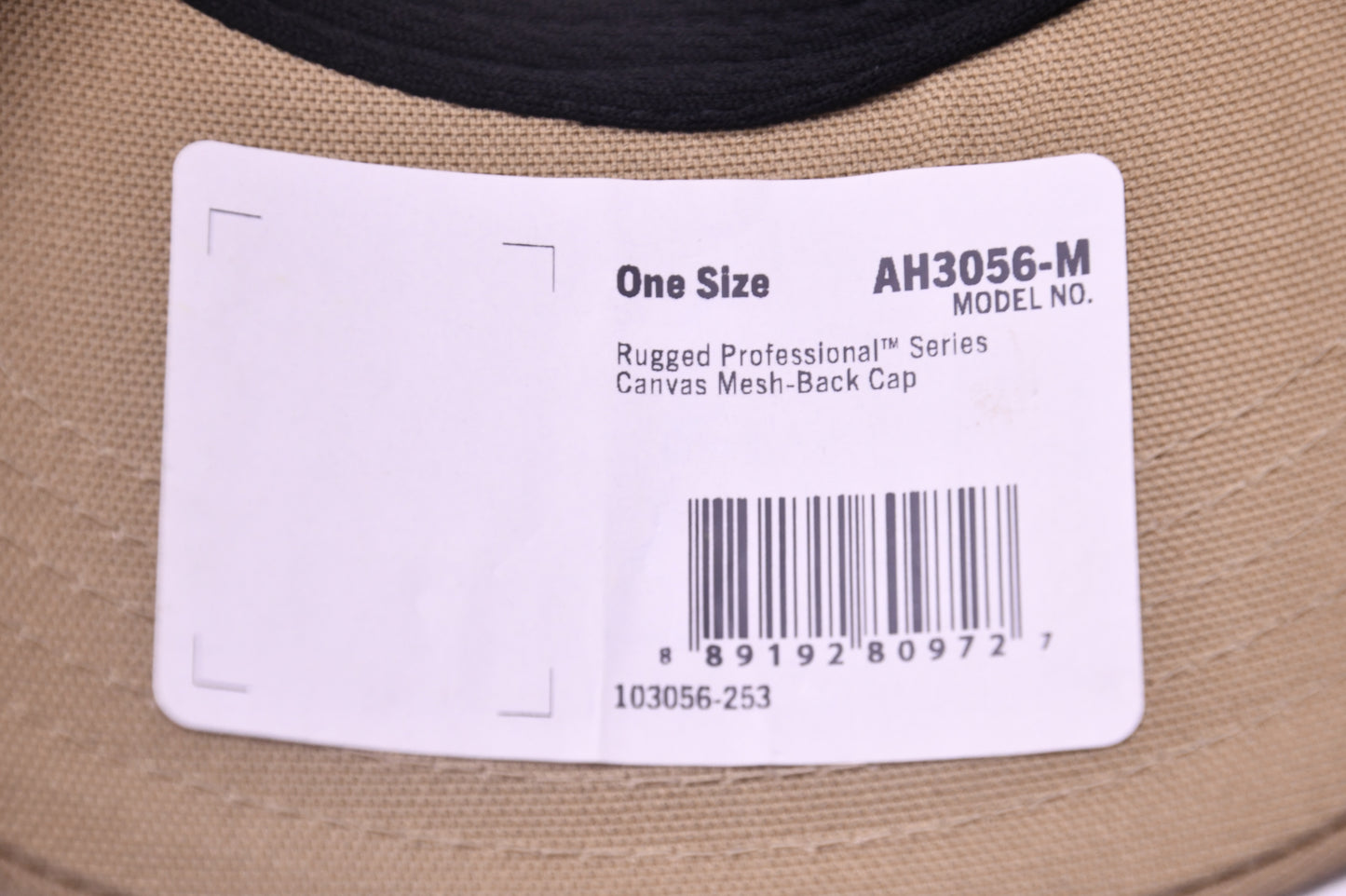 Carhartt Blake's Hard Cider Co Canvas Mesh Trucker Hat Cap Tan Snapback NWT OS