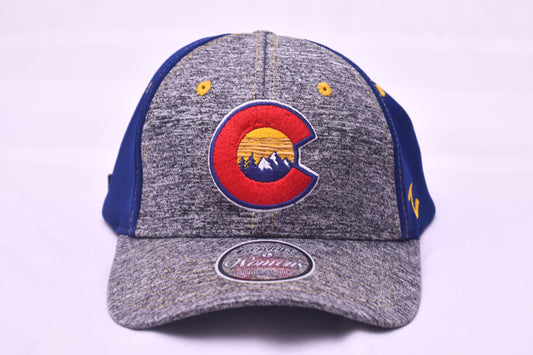 Zephyr Colorado Buffaloes Women's Hat Gray Blue Adjustable Cap NWT NCAA