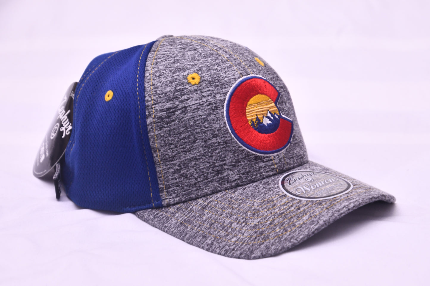 Zephyr Colorado Buffaloes Women's Hat Gray Blue Adjustable Cap NWT NCAA