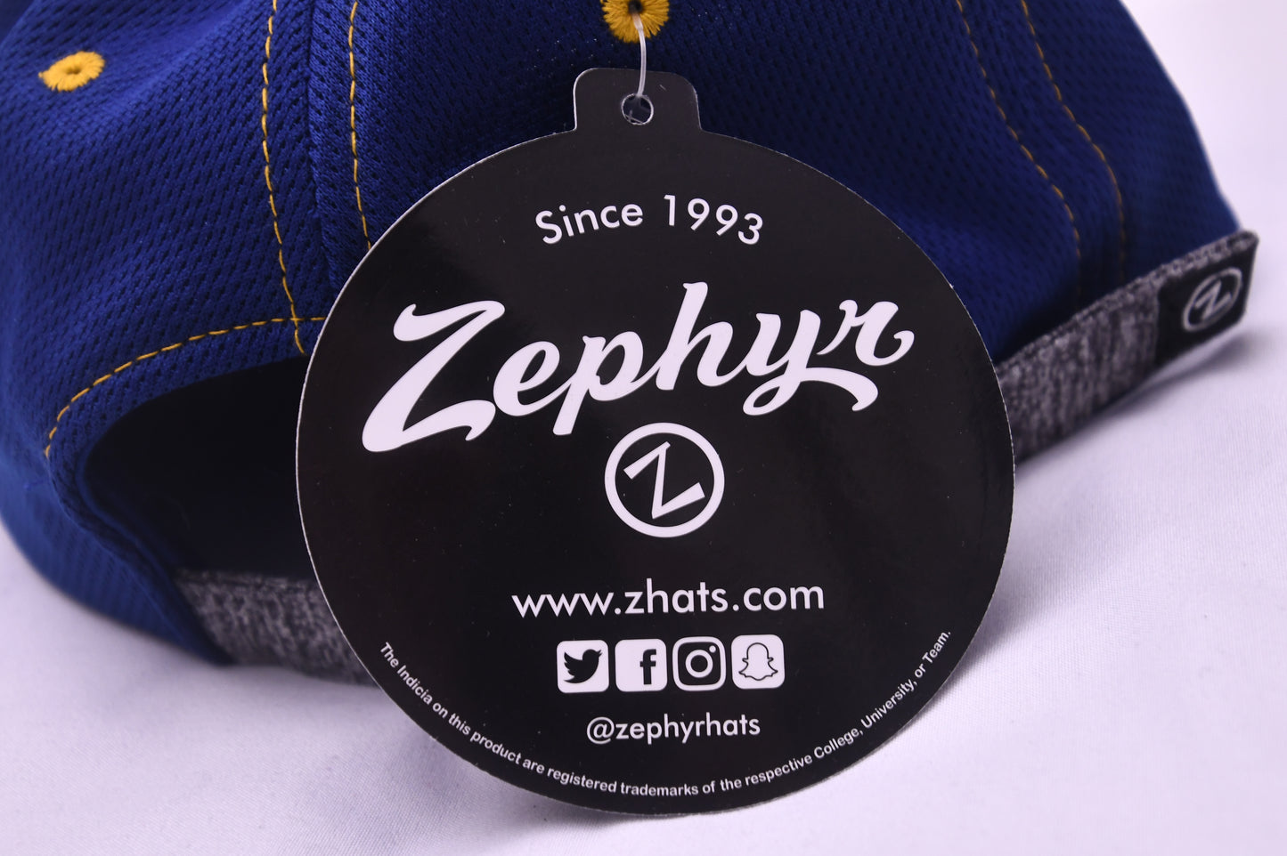 Zephyr Colorado Buffaloes Women's Hat Gray Blue Adjustable Cap NWT NCAA