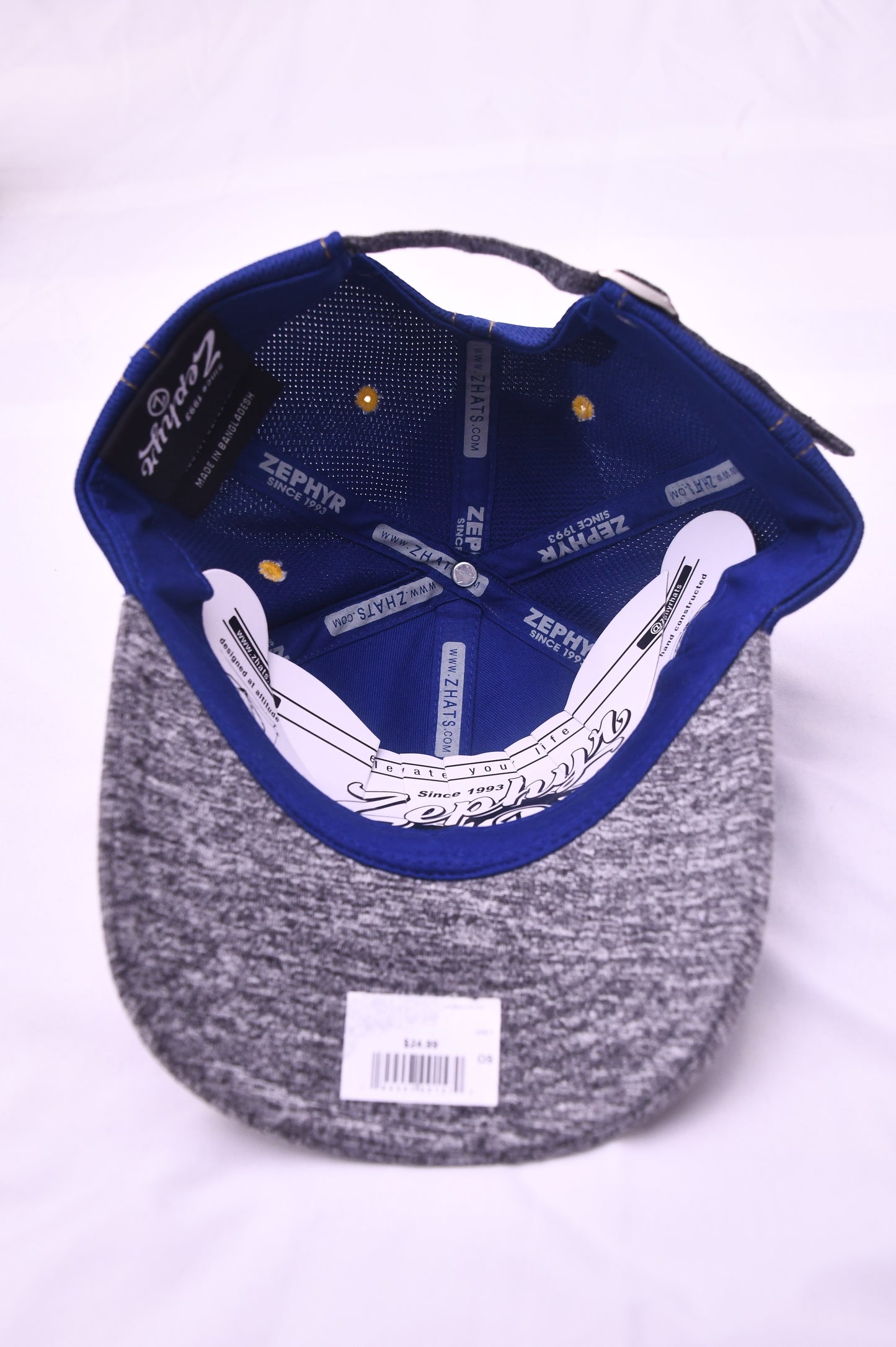 Zephyr Colorado Buffaloes Women's Hat Gray Blue Adjustable Cap NWT NCAA