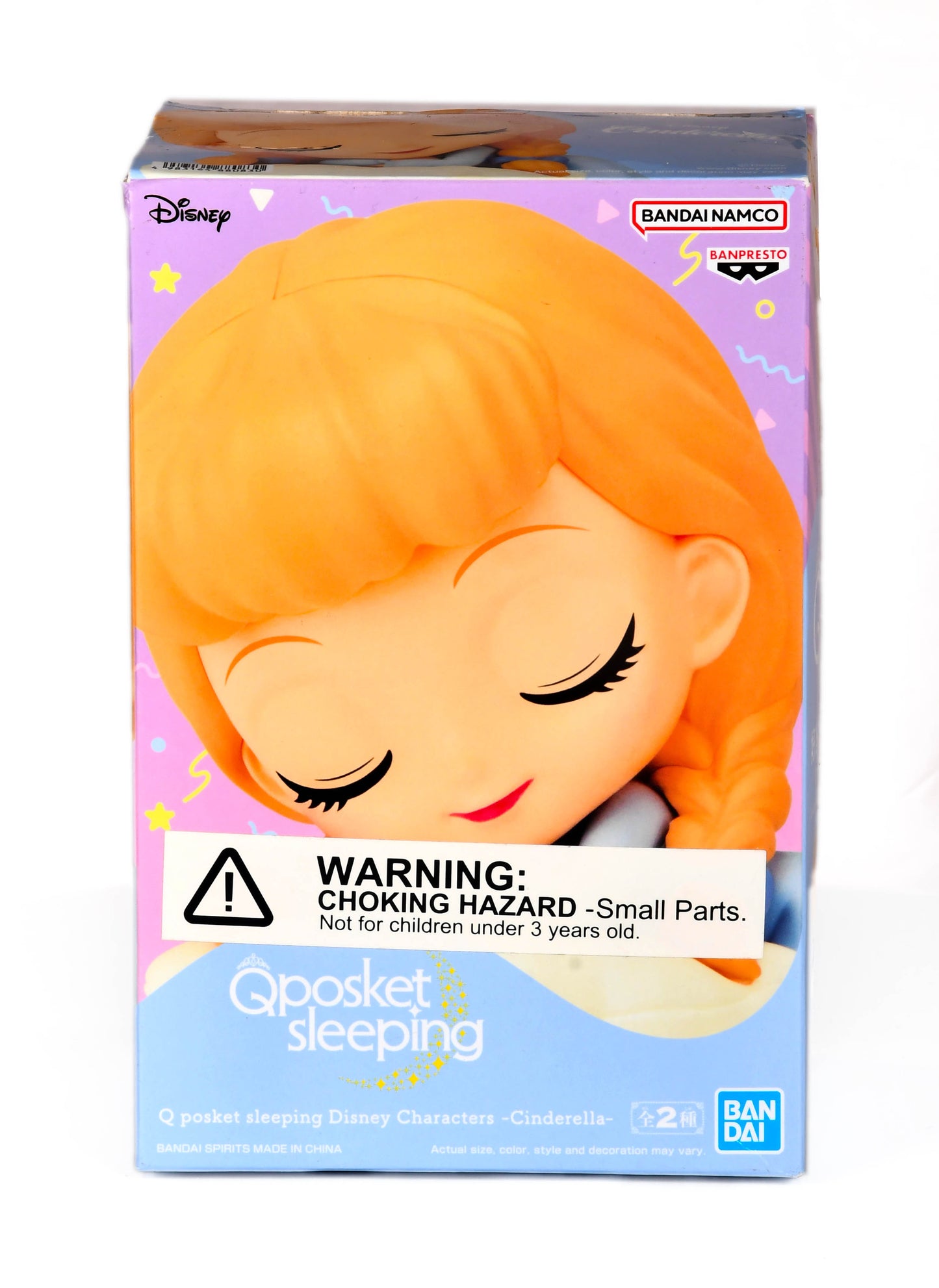 Banpresto - Disney Characters - Cinderella - Sleeping (Ver. A), Bandai Spirits Q Posket Figure