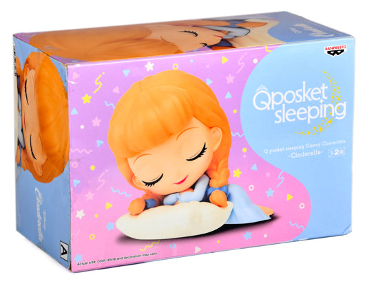 Banpresto - Disney Characters - Cinderella - Sleeping (Ver. A), Bandai Spirits Q Posket Figure