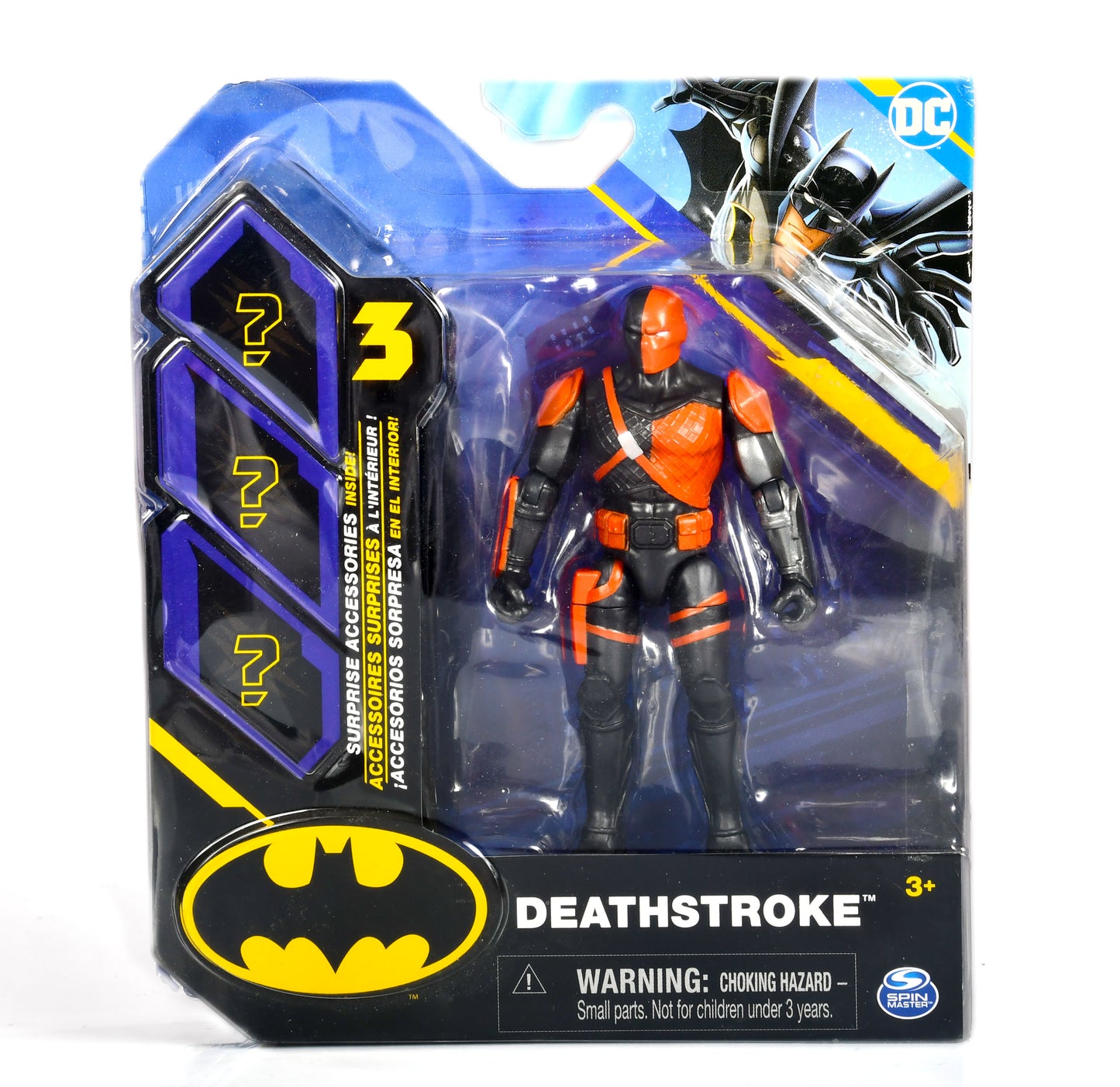 DC Comics Batman 2023 Deathstroke (Version 2) 4-inch Action Figure by Spin Master