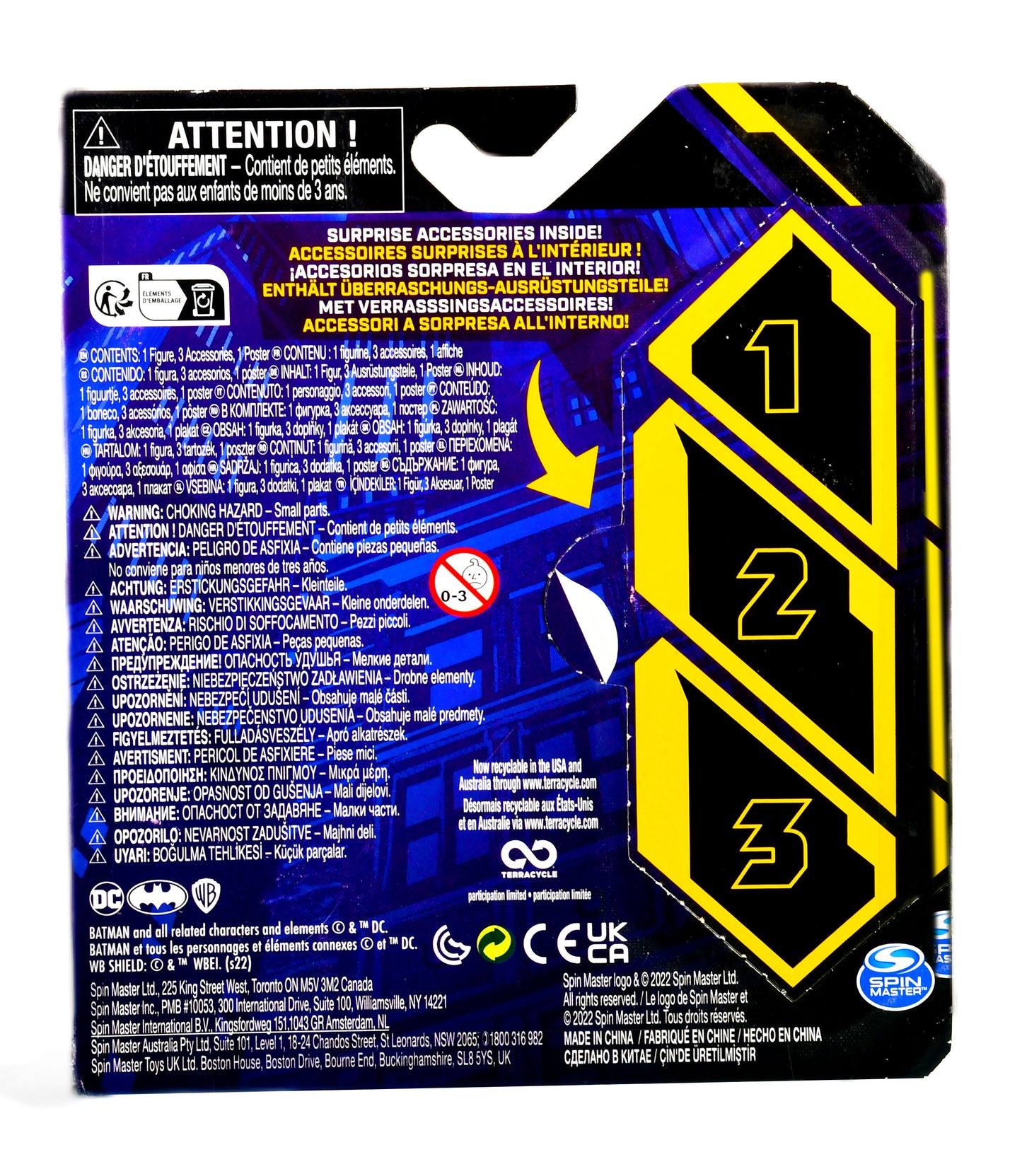 DC Comics Batman 2023 Deathstroke (Version 2) 4-inch Action Figure by Spin Master