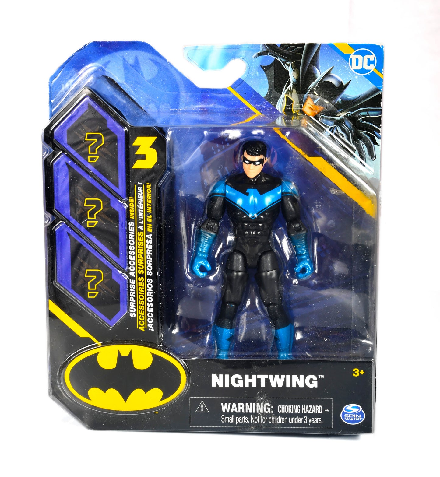 Spin Master DC Batman Nightwing 4", New, Action Figure, Toy