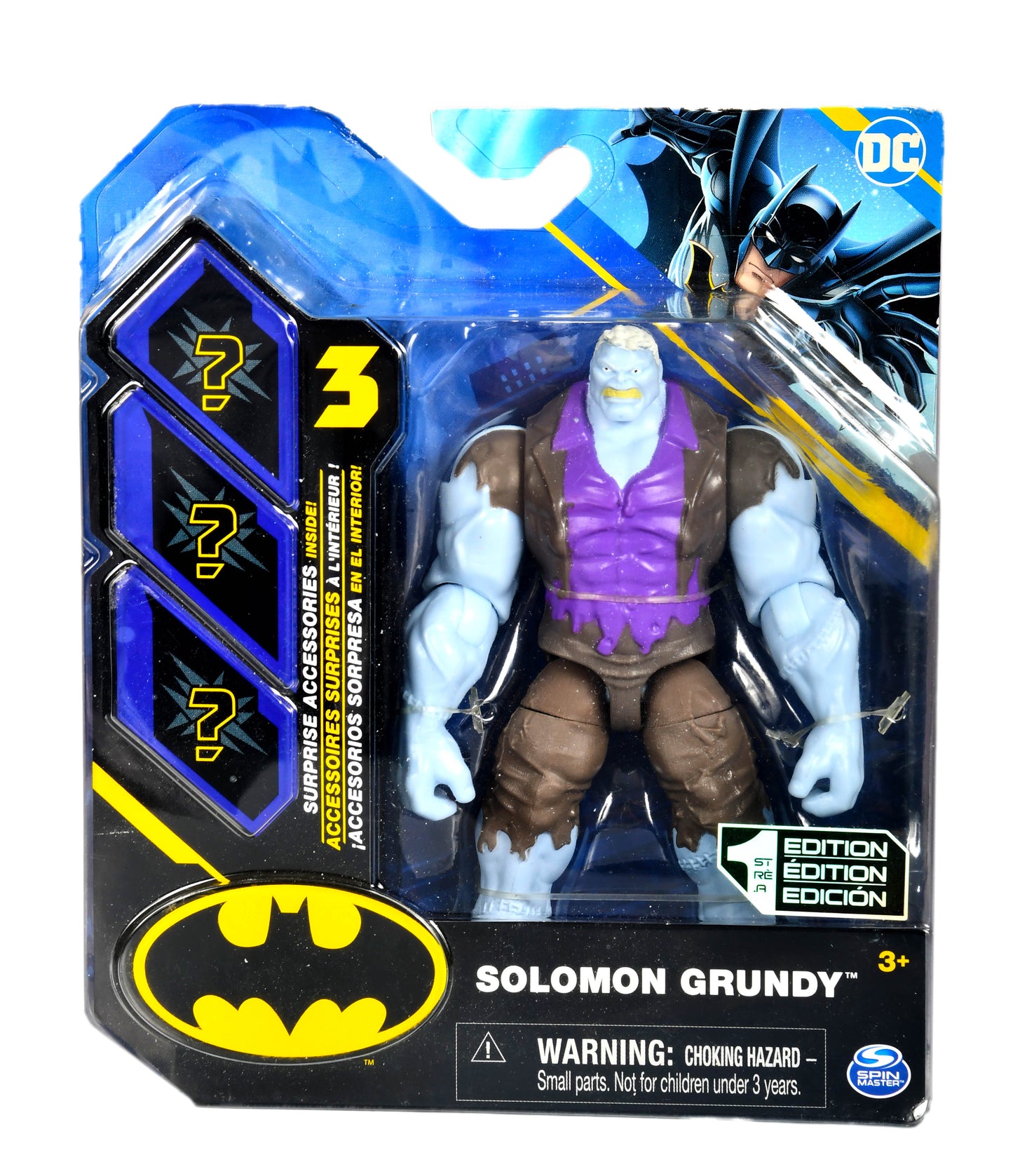 DC BATMAN 2022 Solomon Grundy 4-inch Action Figure by Spin Master