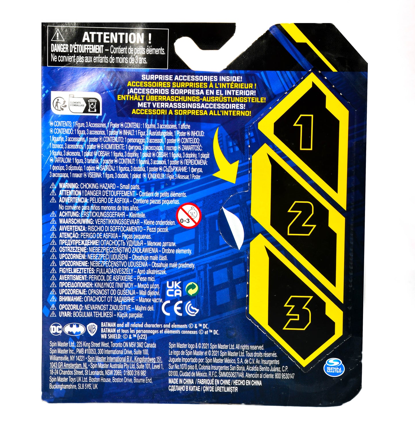 DC BATMAN 2022 Solomon Grundy 4-inch Action Figure by Spin Master