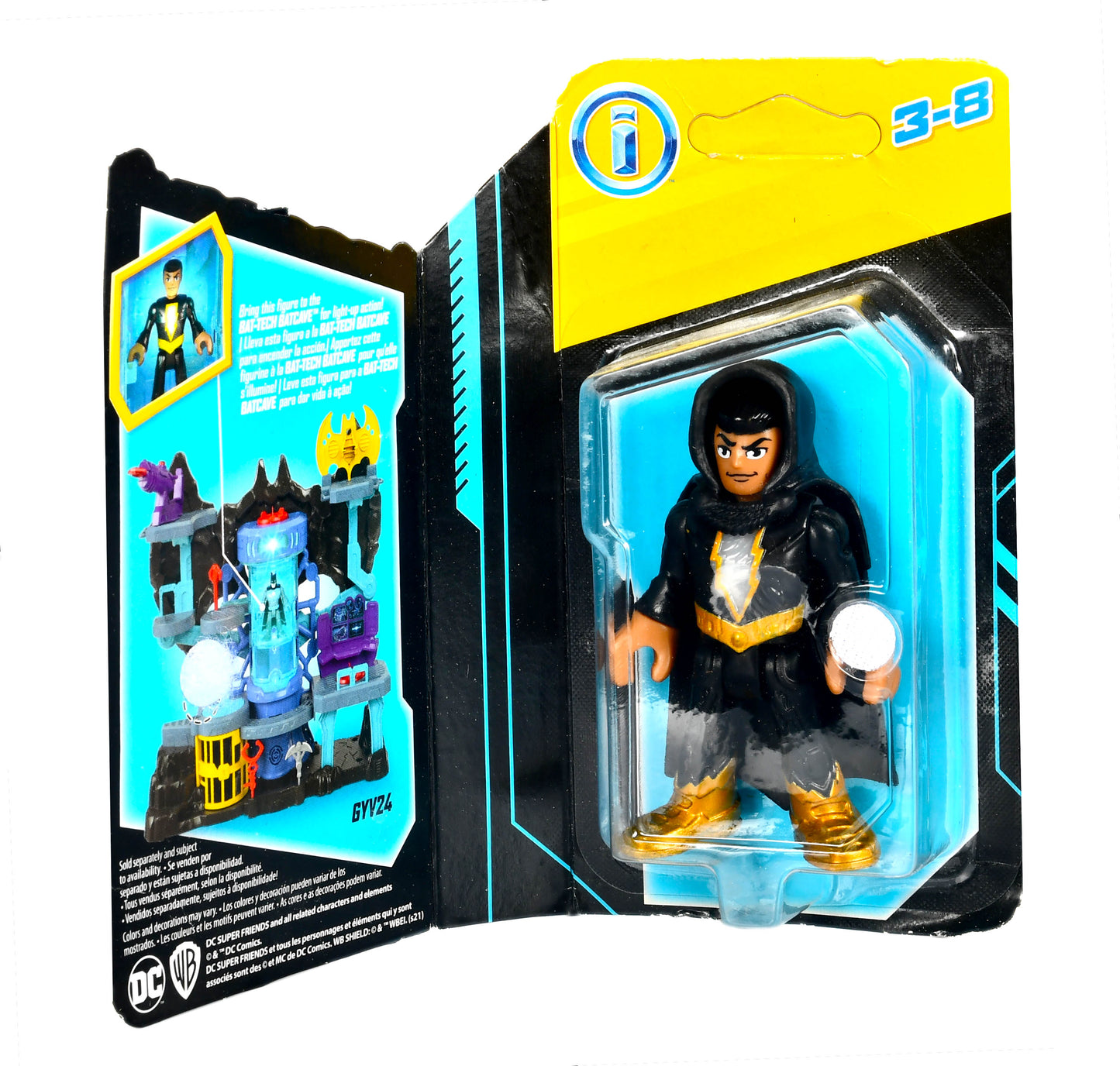 Black Adam Imaginext DC Super Friends action figure (2020, Mattel)
