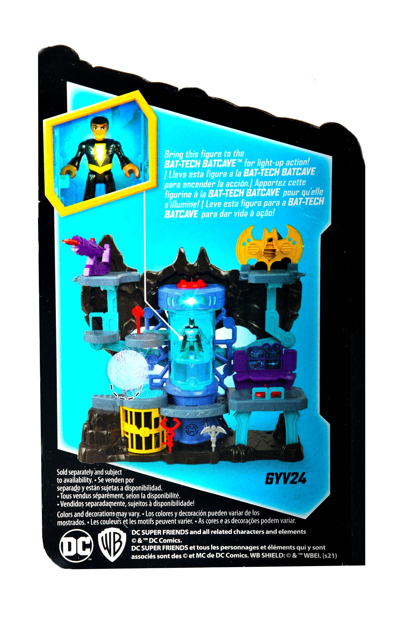 Black Adam Imaginext DC Super Friends action figure (2020, Mattel)