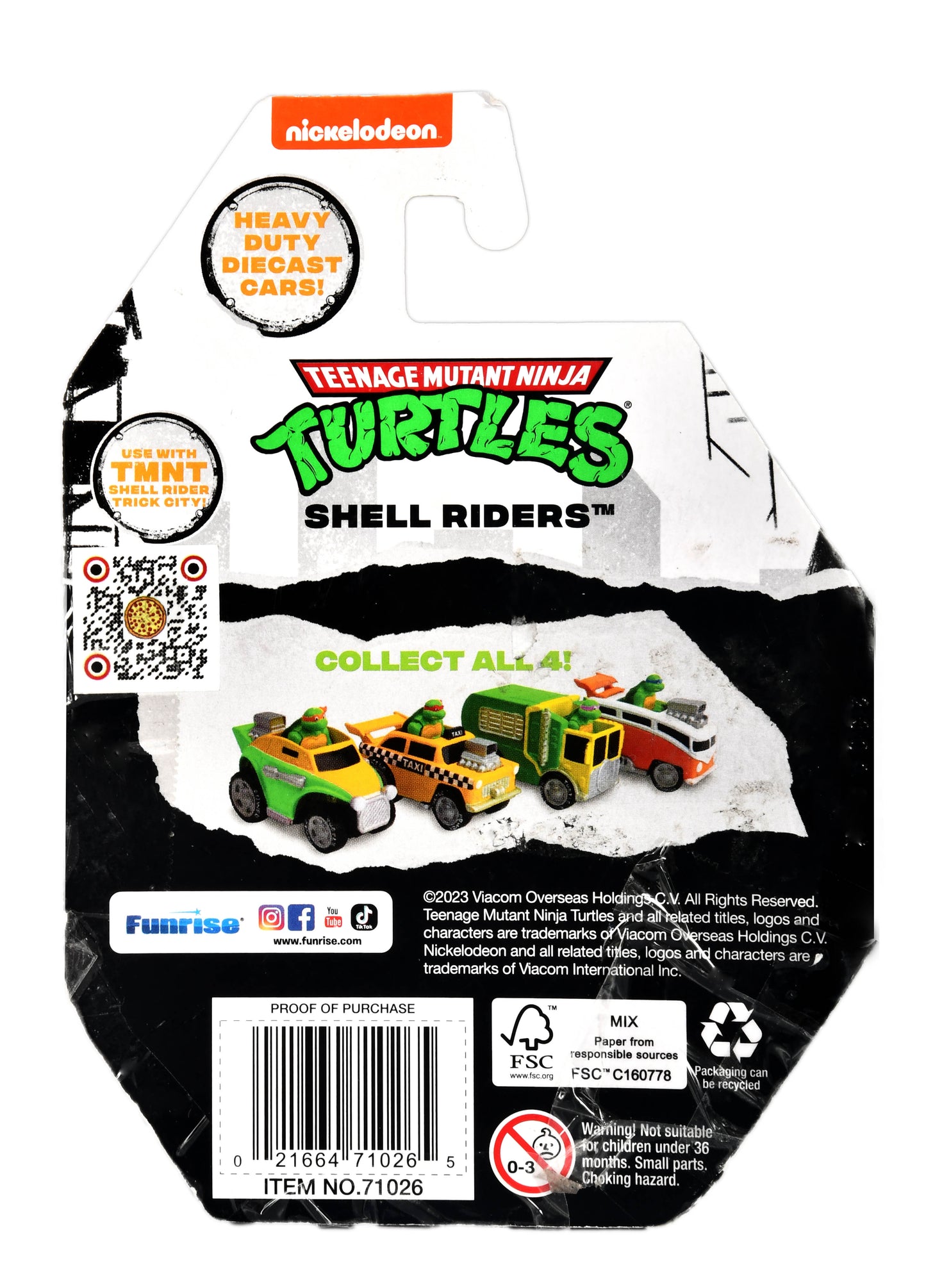 Teenage Mutant Ninja Turtles Shell Riders Michelangelo