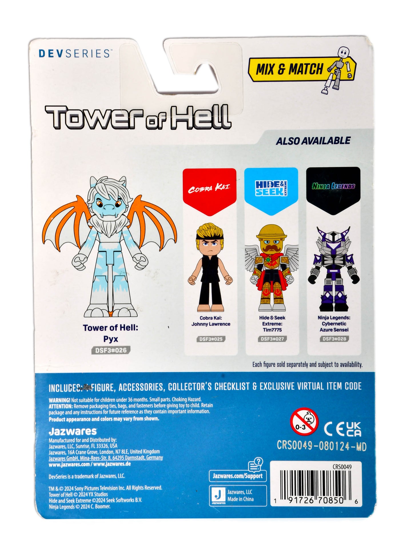 Devseries Tower Of Hell PYX With Exclusive Code Brand New 2024 Roblox