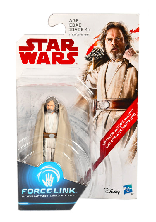 STAR WARS FORCE LINK LUKE SKYWALKER JEDI MASTER
