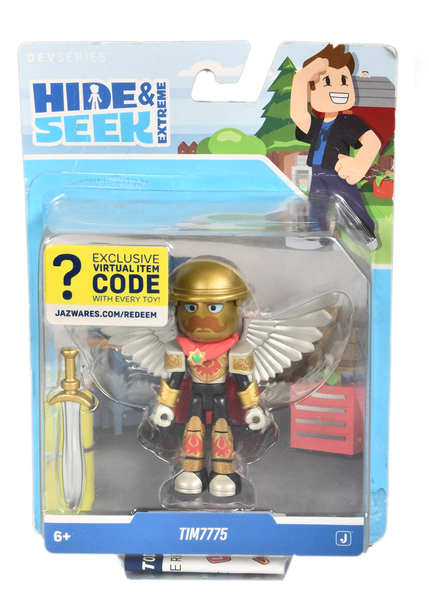 DevSeries Hide & Seek Extreme: TIM7775 Toy Figure w/Virtual Item Code