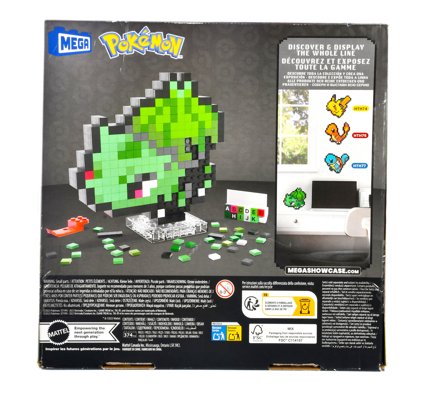 Mega Pokémon Build Your Pixel Art