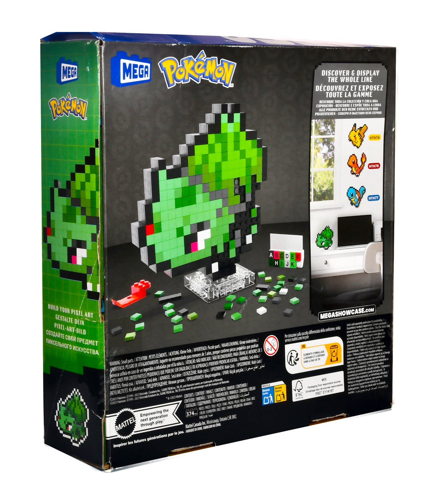 Mega Pokémon Build Your Pixel Art