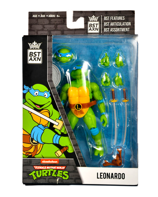 BST AXN Teenage Mutant Ninja Turtles Leonardo 5" Figure